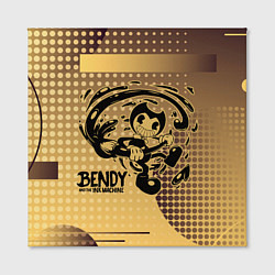 Холст квадратный BENDY AND THE INK MACHINE, цвет: 3D-принт — фото 2