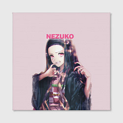 Холст квадратный Nezuko, цвет: 3D-принт — фото 2