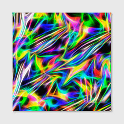 Холст квадратный Космическая хризонтема, цвет: 3D-принт — фото 2