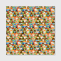 Холст квадратный Масочный Режим, цвет: 3D-принт — фото 2