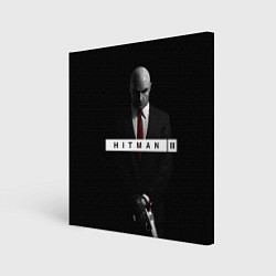 Холст квадратный Hitman 3, цвет: 3D-принт