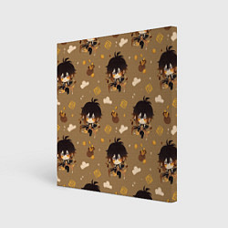 Холст квадратный Чиби Чжун Ли, цвет: 3D-принт