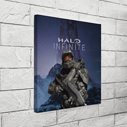 Холст квадратный Halo Infinite, цвет: 3D-принт — фото 2