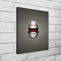 Холст квадратный Daft Punk Hello, цвет: 3D-принт — фото 2
