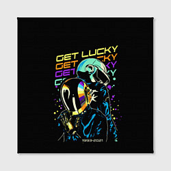 Холст квадратный DAFT PUNK, цвет: 3D-принт — фото 2