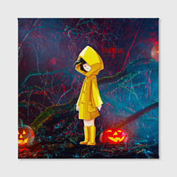 Холст квадратный Little Nightmares 2, цвет: 3D-принт — фото 2