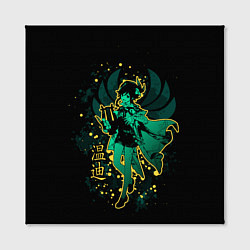 Холст квадратный GENSHIN IMPACT, ВЕНТИ, цвет: 3D-принт — фото 2