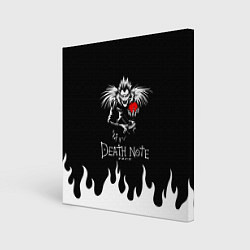 Холст квадратный DEATH NOTE ТЕТРАДЬ СМЕРТИ, цвет: 3D-принт