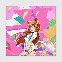Холст квадратный Kirino Kousaka, цвет: 3D-принт — фото 2