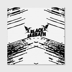 Холст квадратный Black sabbath, цвет: 3D-принт — фото 2