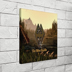 Холст квадратный The Elder Scrolls Online, цвет: 3D-принт — фото 2