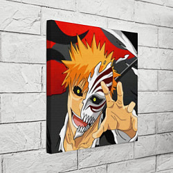 Холст квадратный Bleach, Ичиго Куросаки, цвет: 3D-принт — фото 2