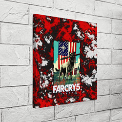 Холст квадратный Farcry5, цвет: 3D-принт — фото 2