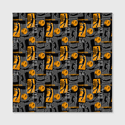 Холст квадратный Basketball, цвет: 3D-принт — фото 2