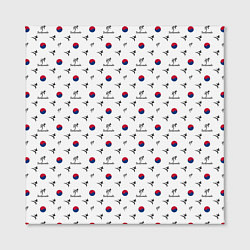 Холст квадратный Taekwondo, цвет: 3D-принт — фото 2