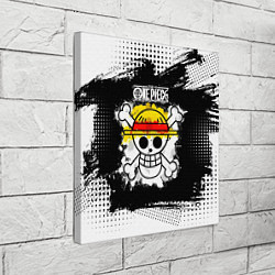 Холст квадратный Весёлый Роджер пиратов Соломенной Шляпы, цвет: 3D-принт — фото 2