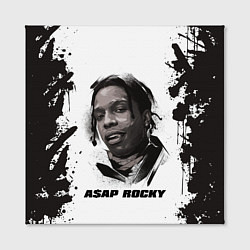 Холст квадратный АСАП ASAP ROCKY Z, цвет: 3D-принт — фото 2