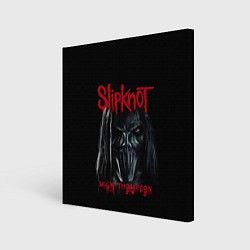 Холст квадратный MICK THOMPSON SLIPKNOT СЛИПКНОТ Z, цвет: 3D-принт