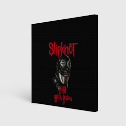 Холст квадратный SID WILSON SLIPKNOT СЛИПКНОТ Z, цвет: 3D-принт