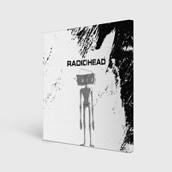 Холст квадратный Radiohead Радиохед Z, цвет: 3D-принт