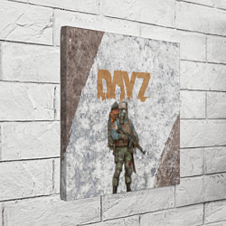 Холст квадратный DAYZ ДЕЙЗИ Z, цвет: 3D-принт — фото 2