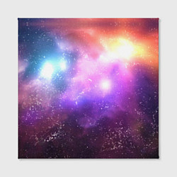 Холст квадратный Космос, сияние и звезды, цвет: 3D-принт — фото 2