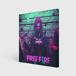 Картина квадратная FREE FIRE