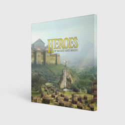 Холст квадратный Оплот Heroes of Might and Magic 3 Z, цвет: 3D-принт