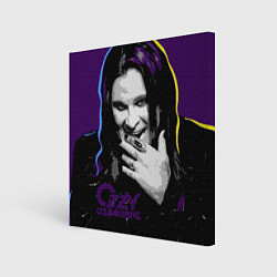 Холст квадратный Ozzy Osbourne, Оззи Осборн, цвет: 3D-принт