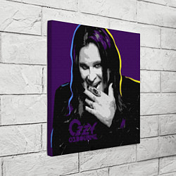 Холст квадратный Ozzy Osbourne, Оззи Осборн, цвет: 3D-принт — фото 2