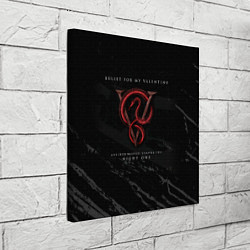 Холст квадратный Live From Brixton: Chapter Two - Bullet for My Val, цвет: 3D-принт — фото 2