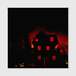 Холст квадратный Дом Монстр, цвет: 3D-принт — фото 2