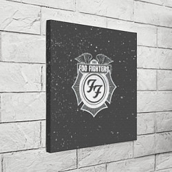 Холст квадратный Foo Fighters 1995 FF, цвет: 3D-принт — фото 2