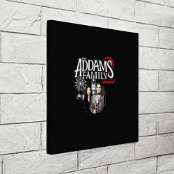 Холст квадратный Адамсы, цвет: 3D-принт — фото 2