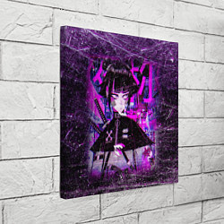 Холст квадратный Cyberpunk Samurai Anime, цвет: 3D-принт — фото 2