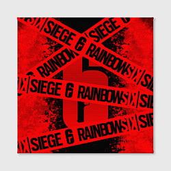 Холст квадратный Rainbow Six Siege: Опасно для жизни, цвет: 3D-принт — фото 2