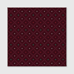 Холст квадратный Knitted Texture, цвет: 3D-принт — фото 2