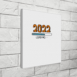 Холст квадратный 2022 загрузка, цвет: 3D-принт — фото 2