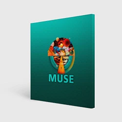 Холст квадратный The Resistance - Muse, цвет: 3D-принт