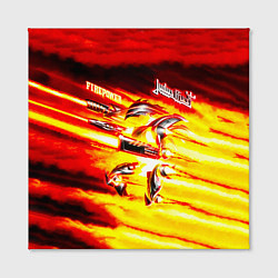 Холст квадратный Firepower - Judas Priest, цвет: 3D-принт — фото 2