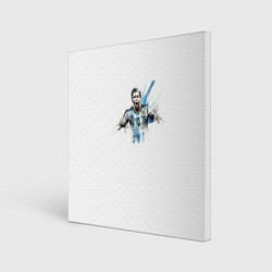 Холст квадратный Messi Argentina Team, цвет: 3D-принт