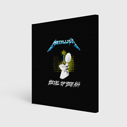 Холст квадратный Kill Em All - Metallica, цвет: 3D-принт