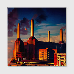 Холст квадратный Animals - Pink Floyd, цвет: 3D-принт — фото 2