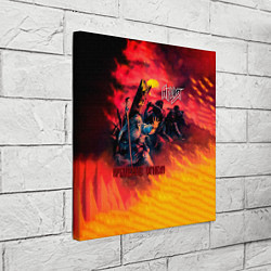 Холст квадратный Крещение огнём - Ария, цвет: 3D-принт — фото 2