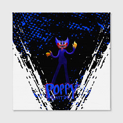 Холст квадратный Poppy Playtime - Монстр Поппи, цвет: 3D-принт — фото 2