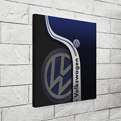 Холст квадратный Volkswagen Фольксваген, цвет: 3D-принт — фото 2