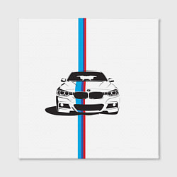 Холст квадратный BMW WILD BEAST, цвет: 3D-принт — фото 2