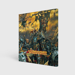 Холст квадратный Warhammer old battle, цвет: 3D-принт