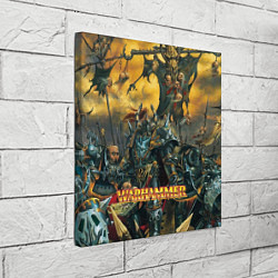 Холст квадратный Warhammer old battle, цвет: 3D-принт — фото 2