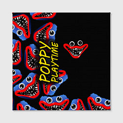 Холст квадратный Poppy Playtime Страх настигнет, цвет: 3D-принт — фото 2
